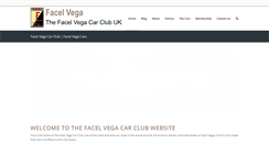 Desktop Screenshot of facelvegacarclub.co.uk